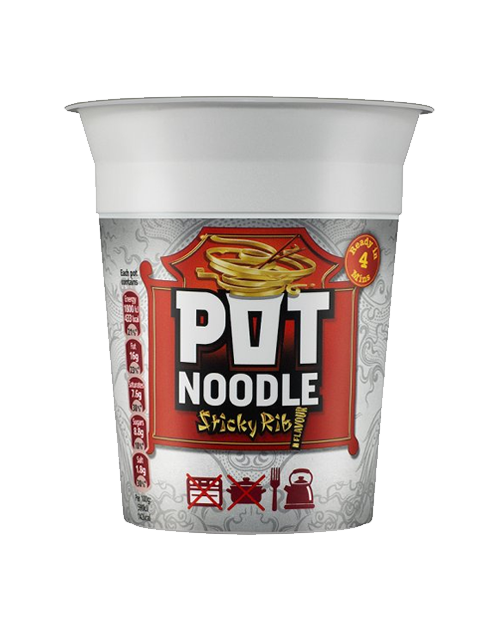 Pot Noodle - Sticky Ribs
